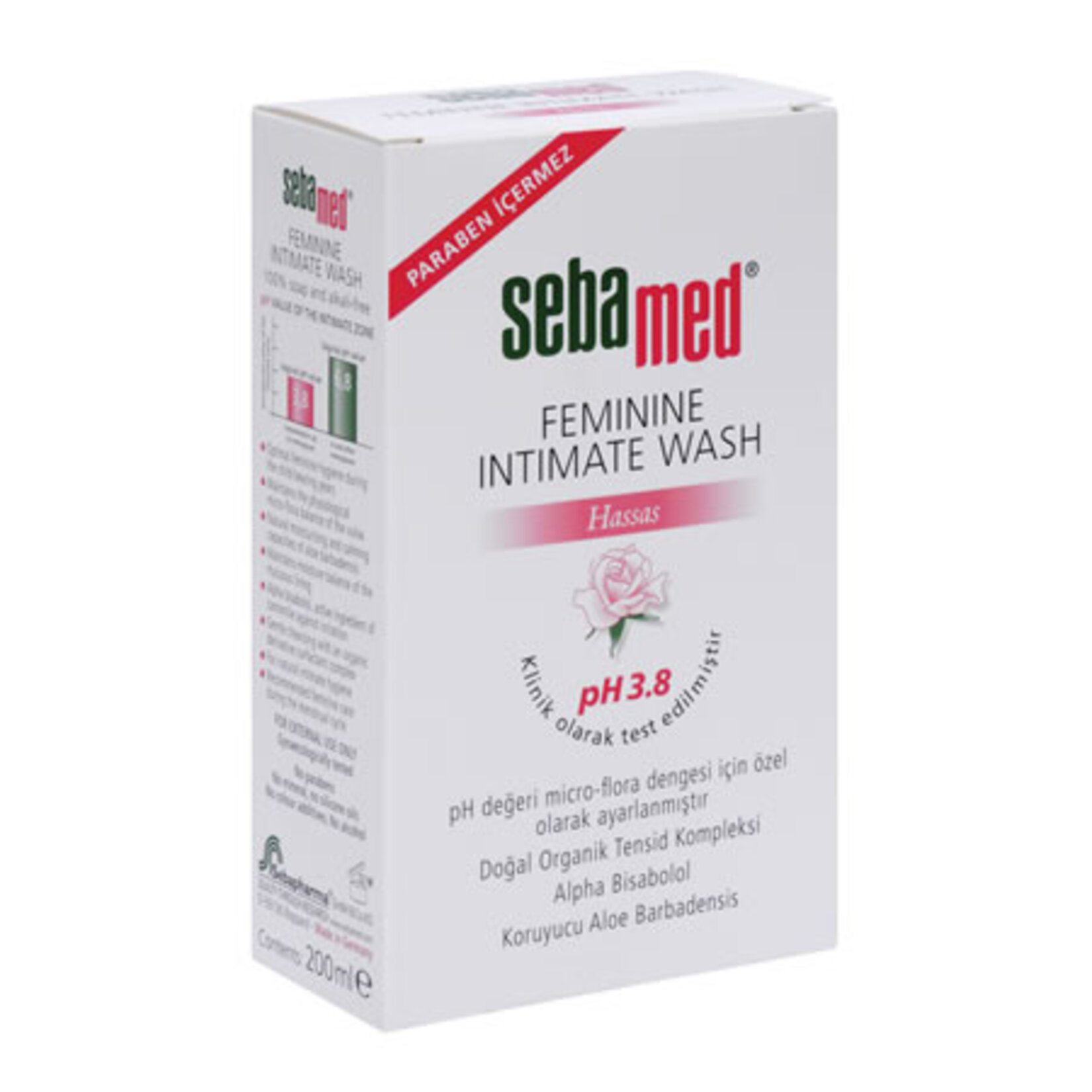 Sebamed İntim Likid Ph 3.8 200 Ml