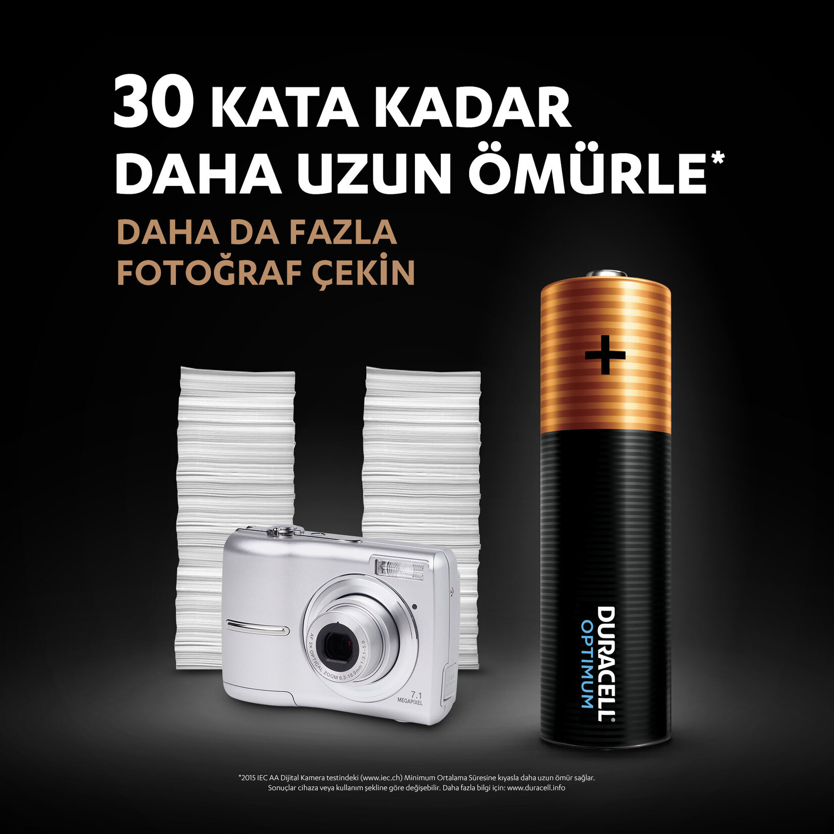 Duracell Optimum AA Alkalin Kalem Pil 1,5 V (LR6 / MN1500) 6’lı Paket - Görsel 4