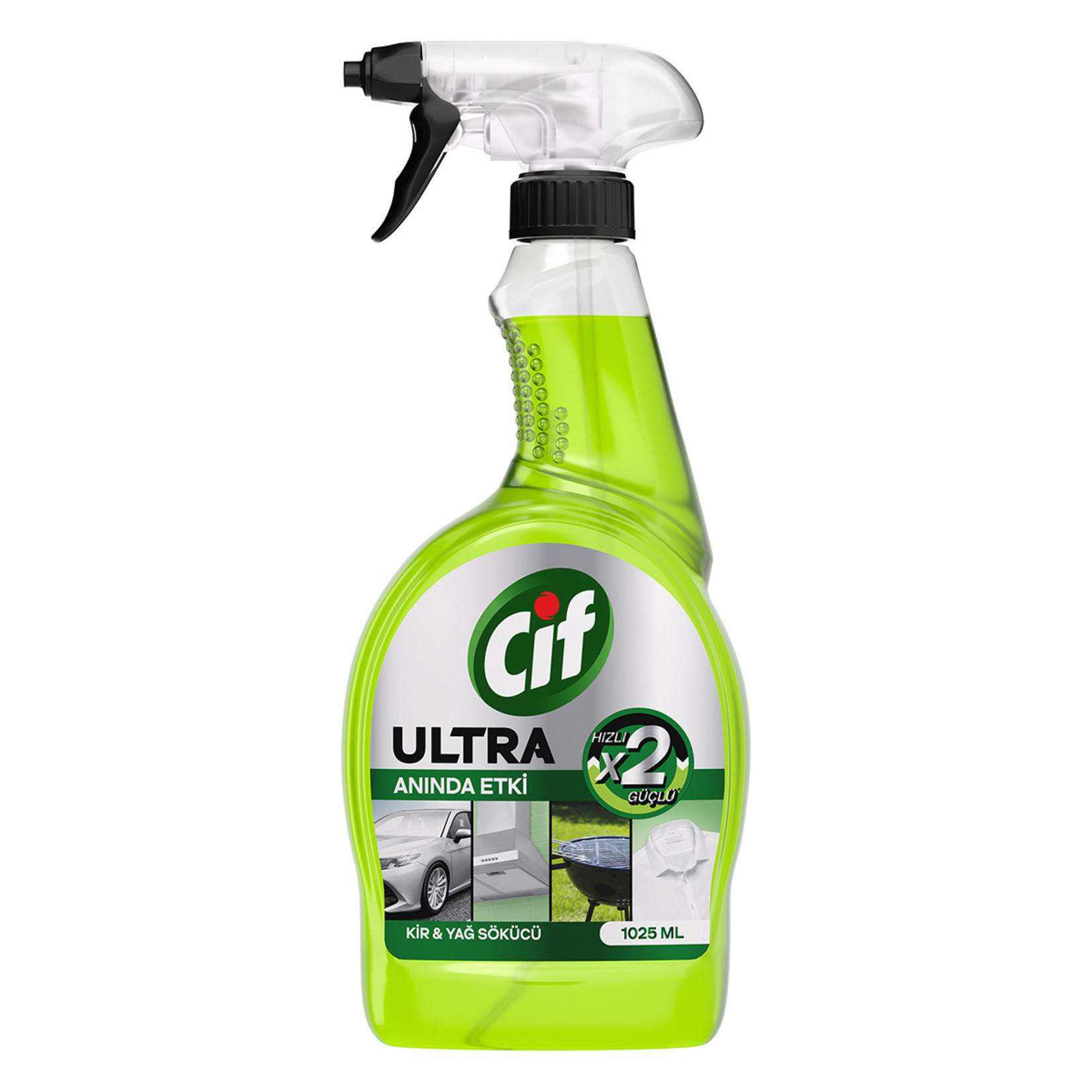 Cif Sprey Ultra Anında Etki Kir ve Yağ Çözücü 1025 Ml - Görsel 1