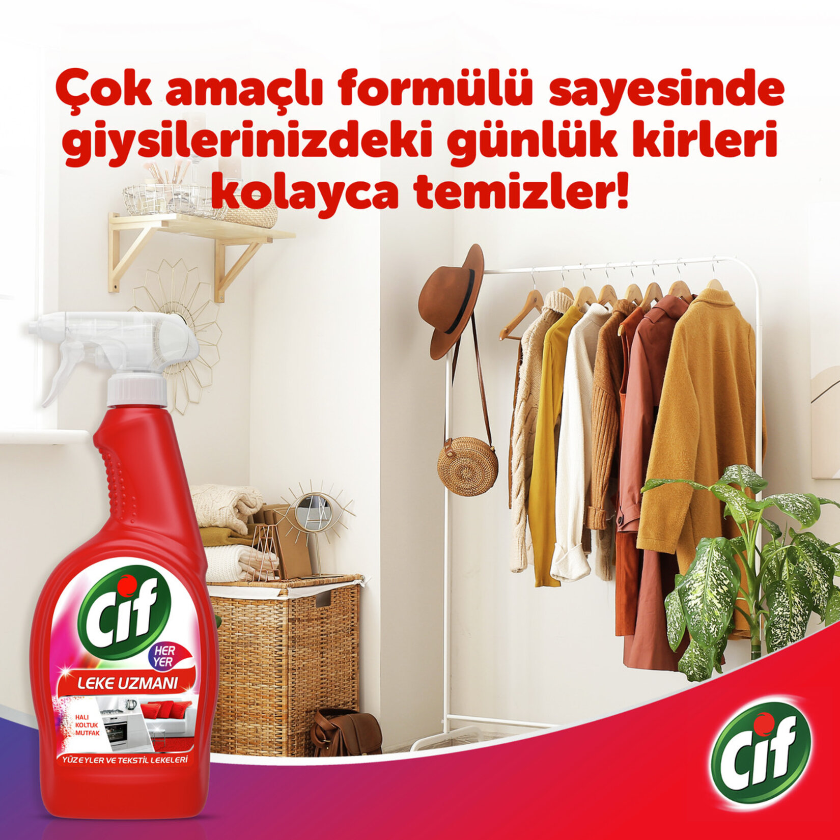 Cif Her Yer Leke Uzmanı 750 Ml - Görsel 5