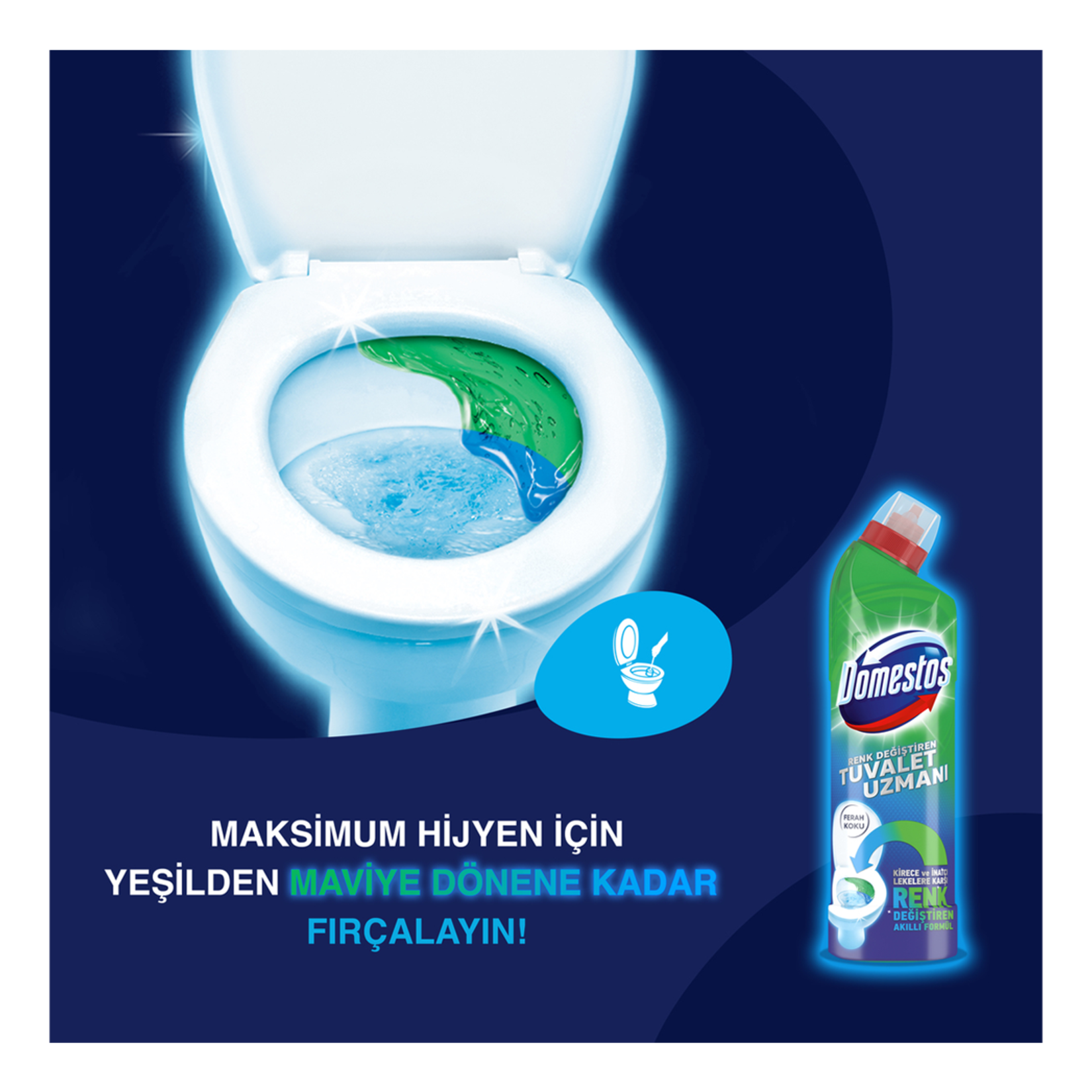 Domestos Tuvalet Temizleyici Çamaşır Suyu 750 ML - Görsel 4
