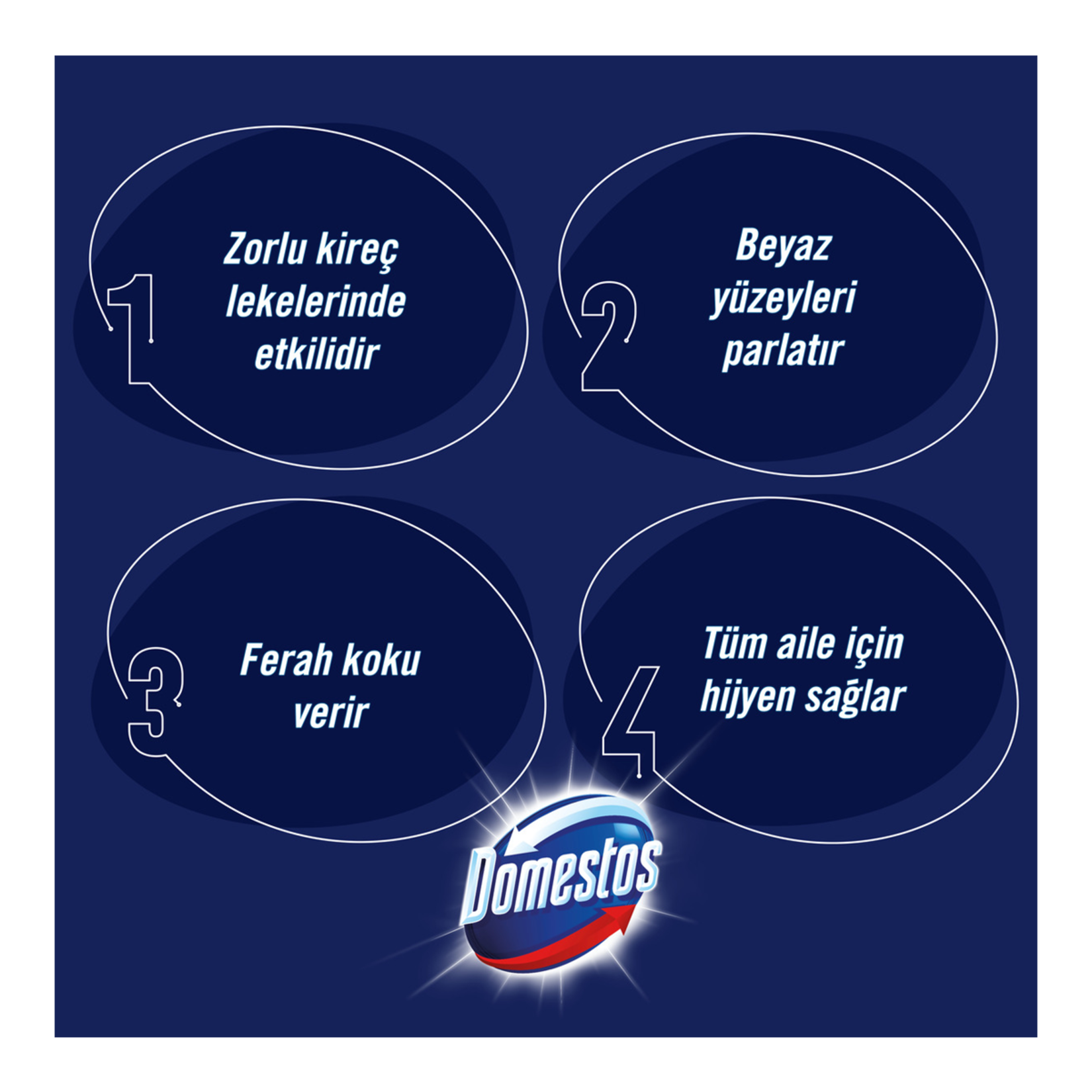 Domestos Tuvalet Temizleyici Çamaşır Suyu 750 ML - Görsel 5