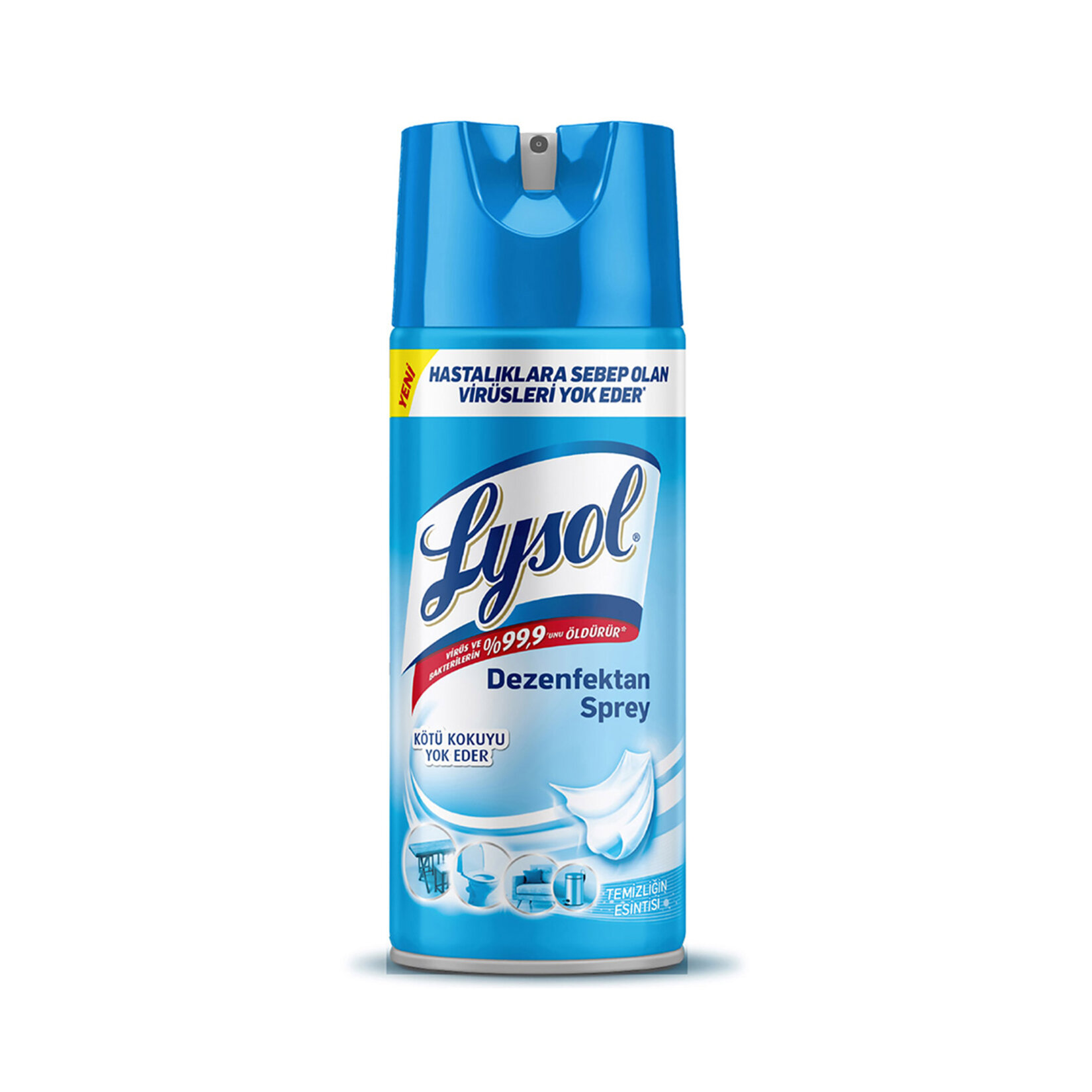Lysol Yüzey Dezenfektan Sprey Temizliğin Esintisi 400 Ml - Görsel 1