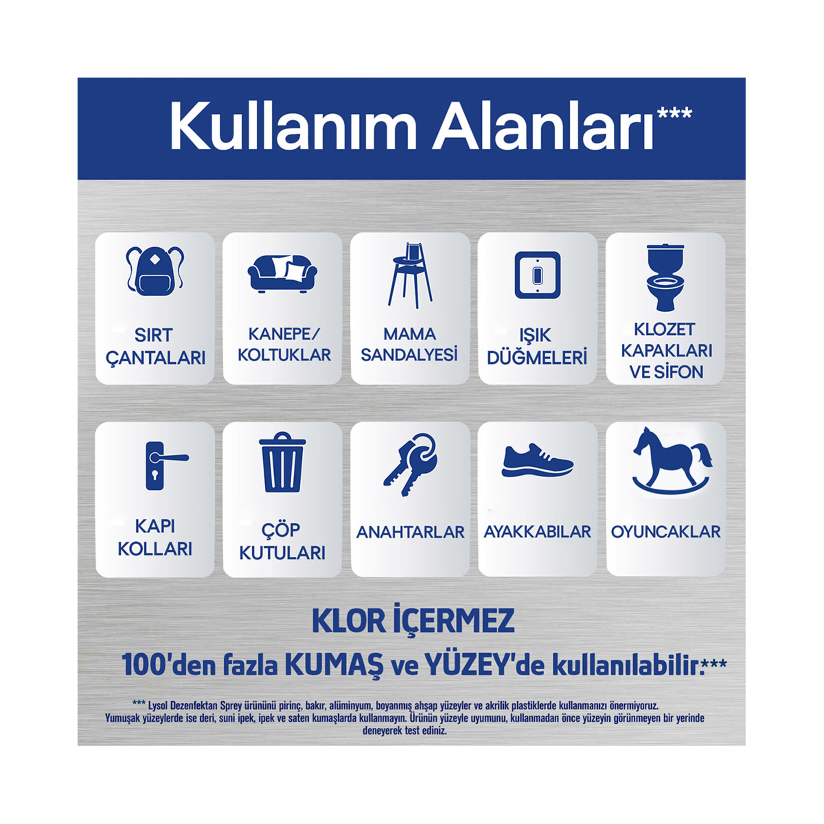 Lysol Yüzey Dezenfektan Sprey Temizliğin Esintisi 400 Ml - Görsel 4