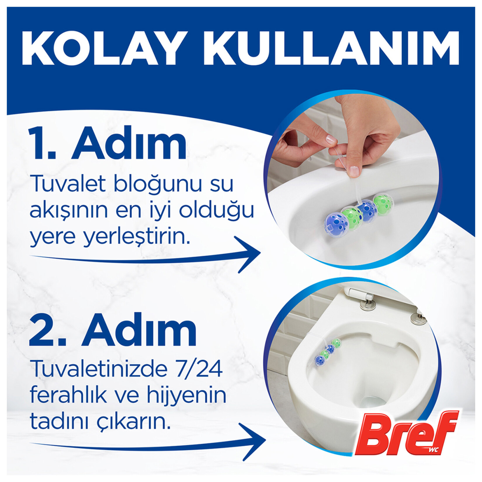Bref Power Wc Blok Aktif Çam 50 G - Görsel 4