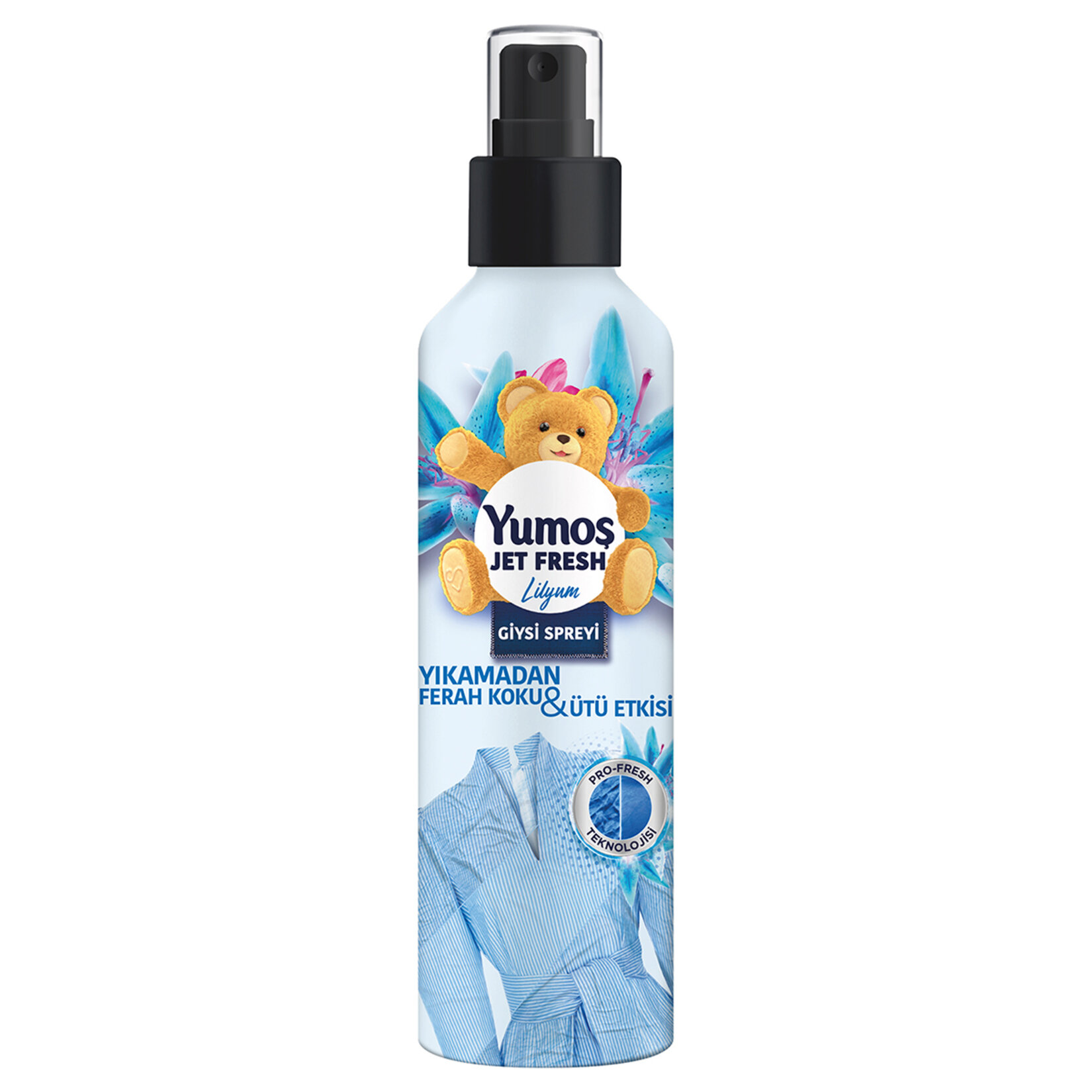 Yumoş Jet Fresh Lilyum Giysi Spreyi 200 Ml - Görsel 1