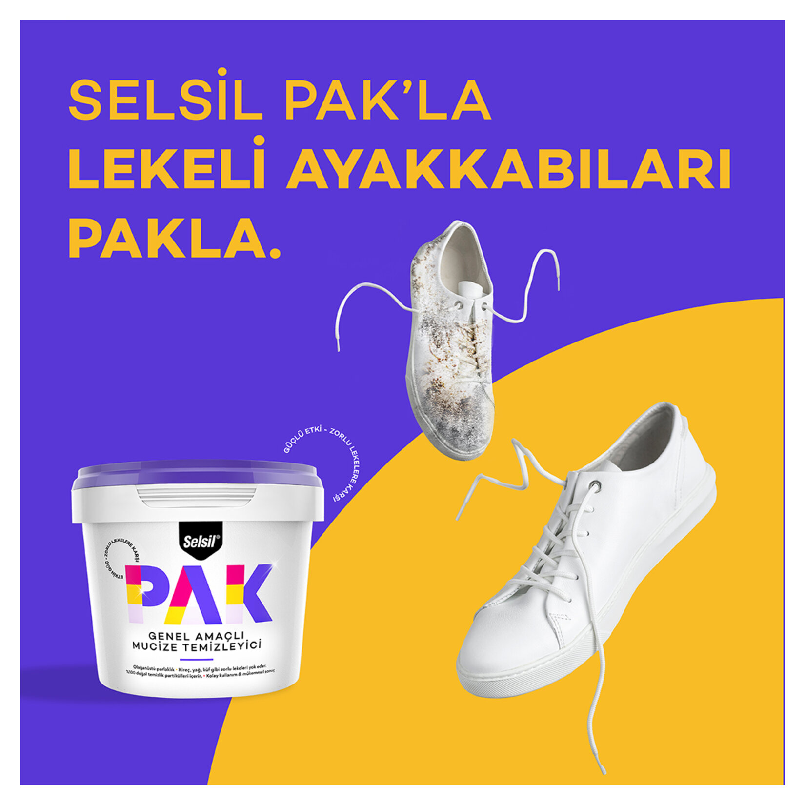 Selsil Pak Genel Amaçlı Temizleyici 500 G - Görsel 2