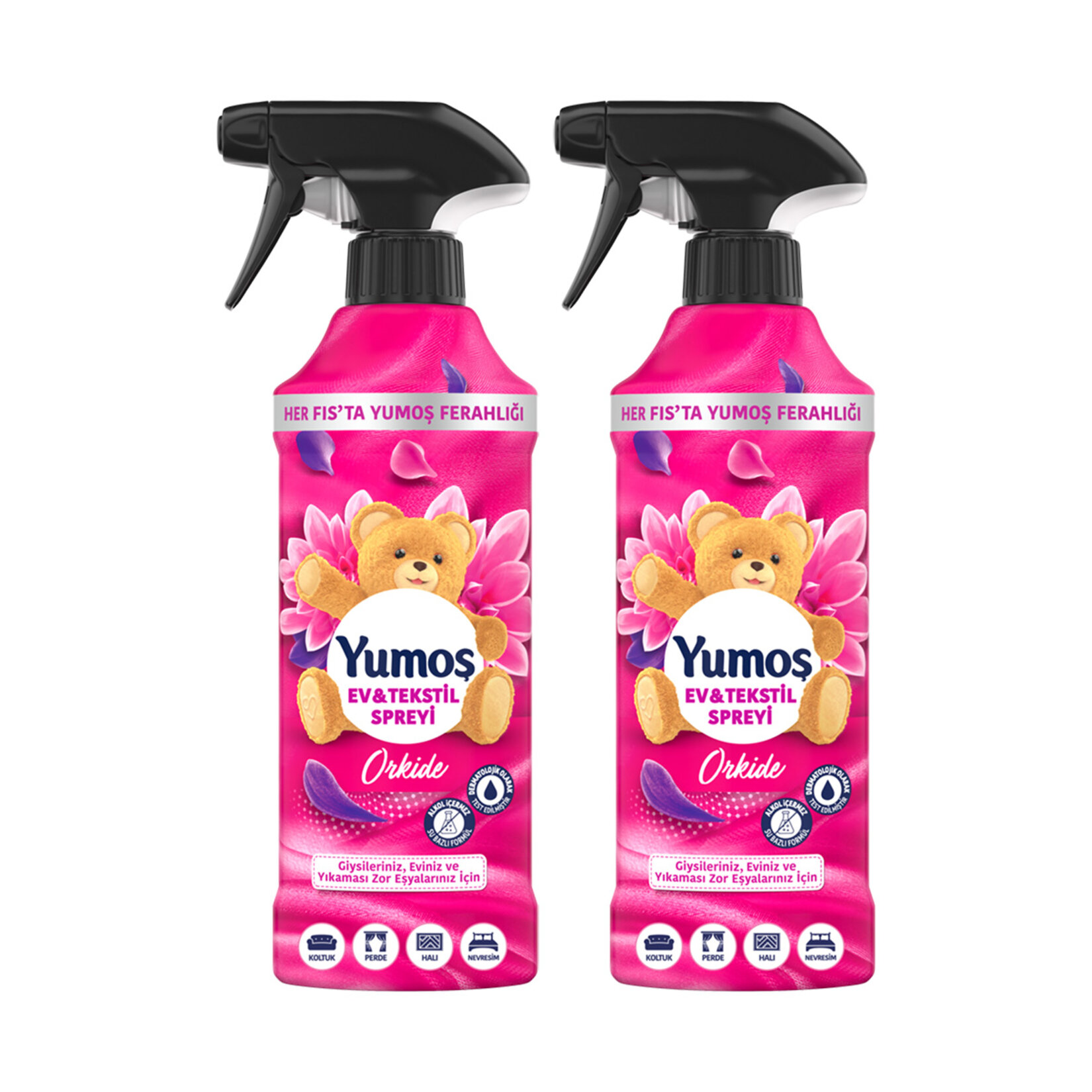 Yumoş Sprey Orkide 2 X 450 Ml - Görsel 2