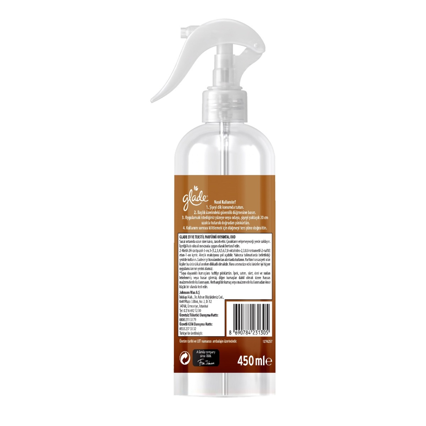 Glade Multi Sprey Oryantal 450 Ml - Görsel 2