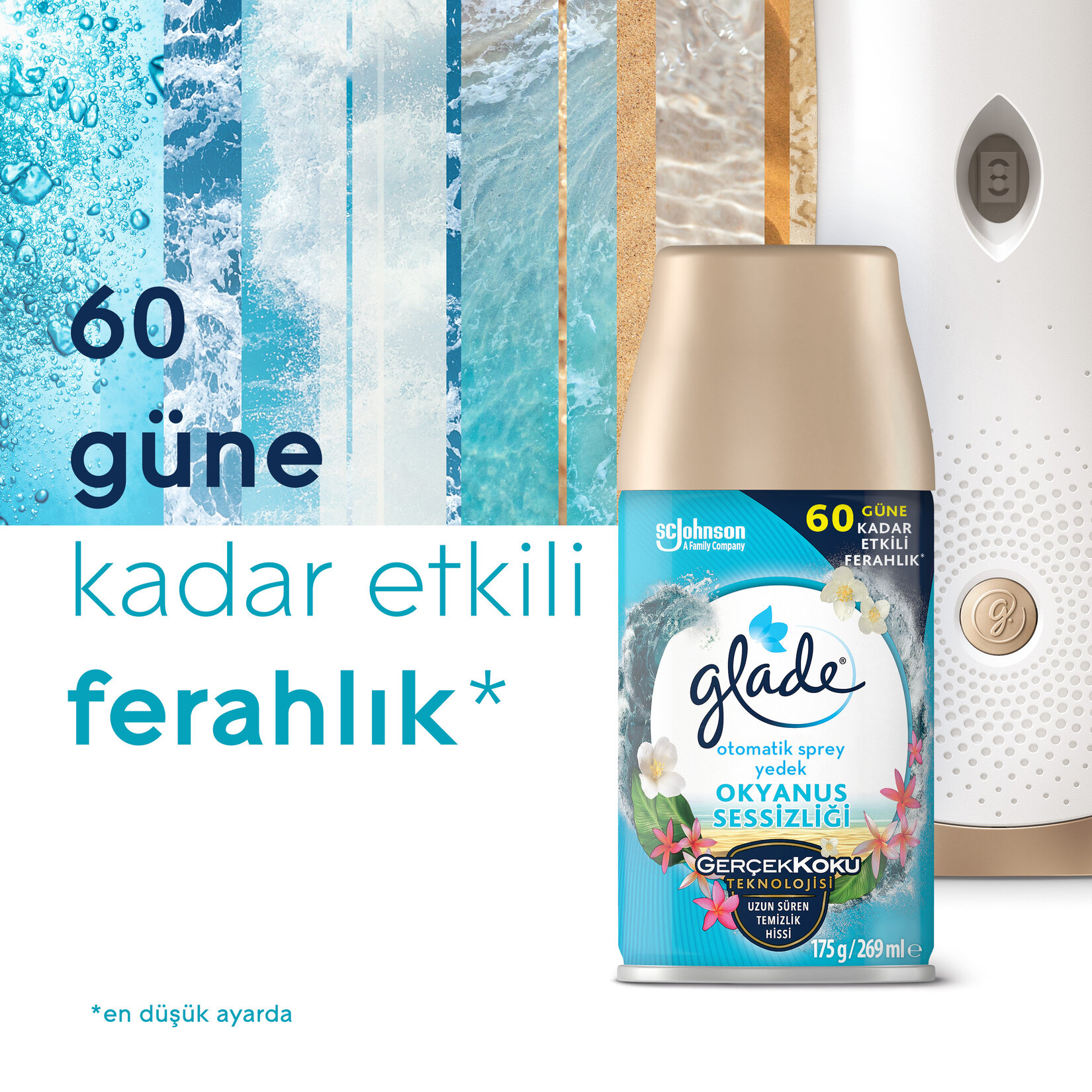 Glade Kit + Yedek Sprey Okyanus Sessizliği 269 Ml - Görsel 3