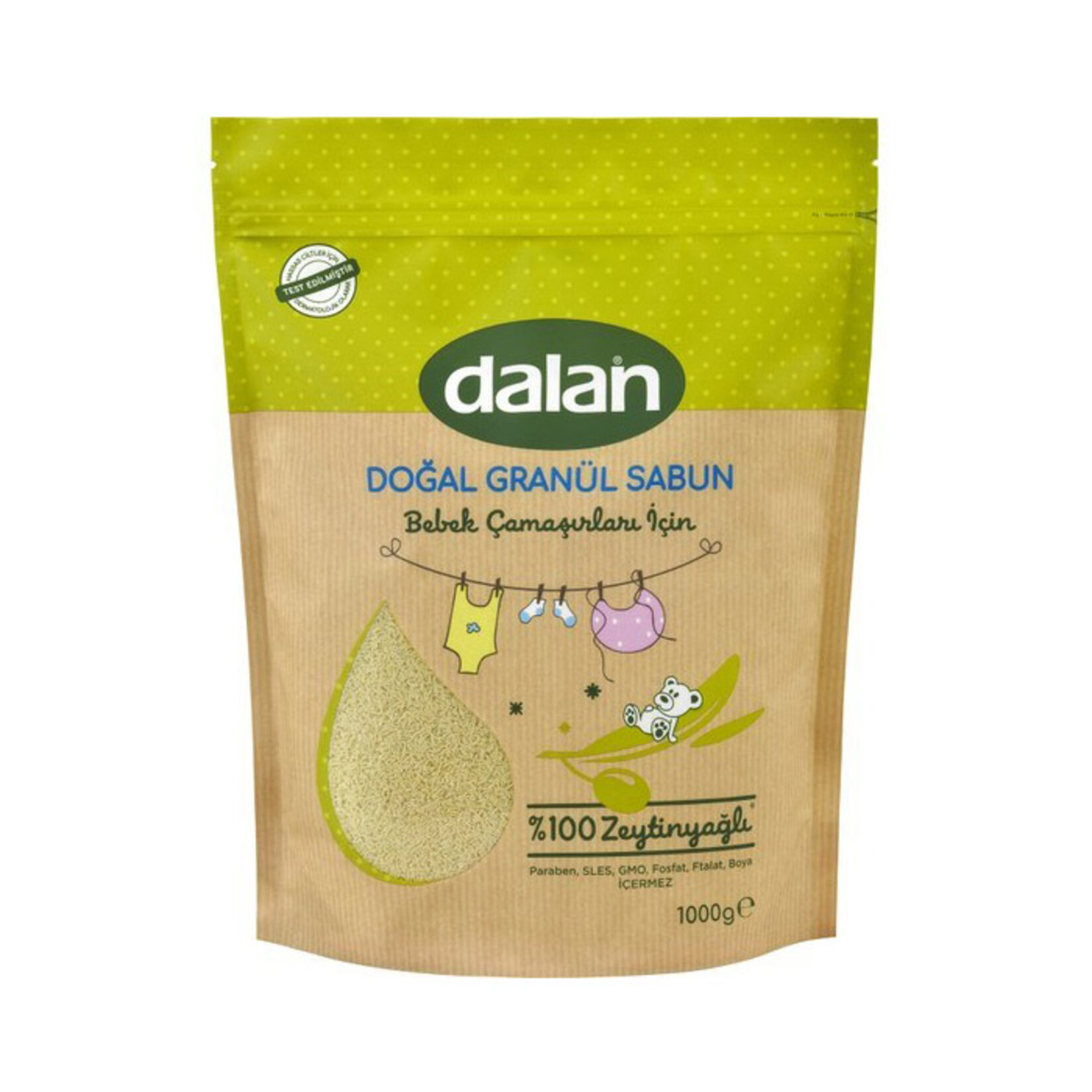 Dalan Zeytinyağlı Doğal Granülmatik Sabun 1 Kg