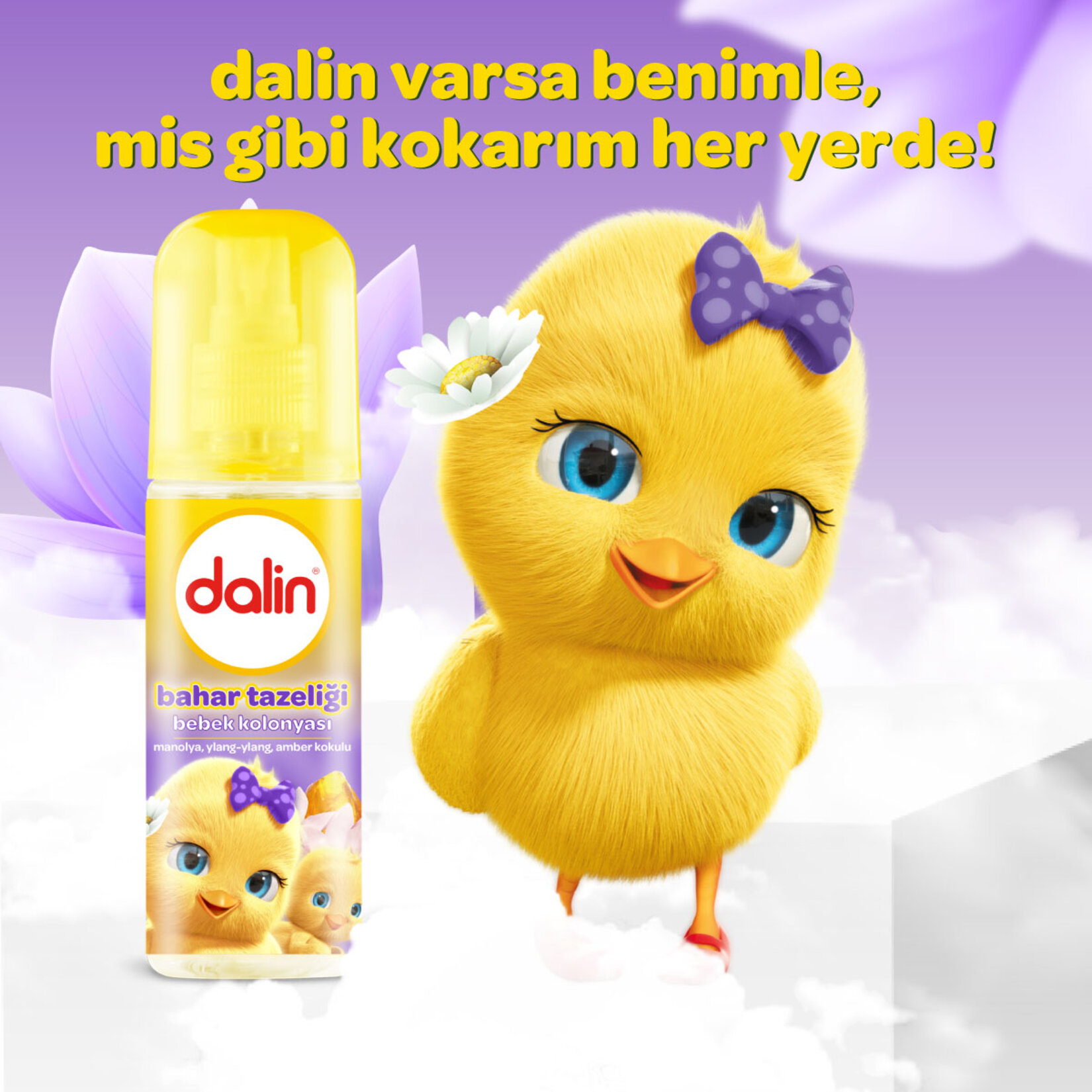Dalin Bahar Tazeliği Bebek Kolonyası 150 Ml - Görsel 2