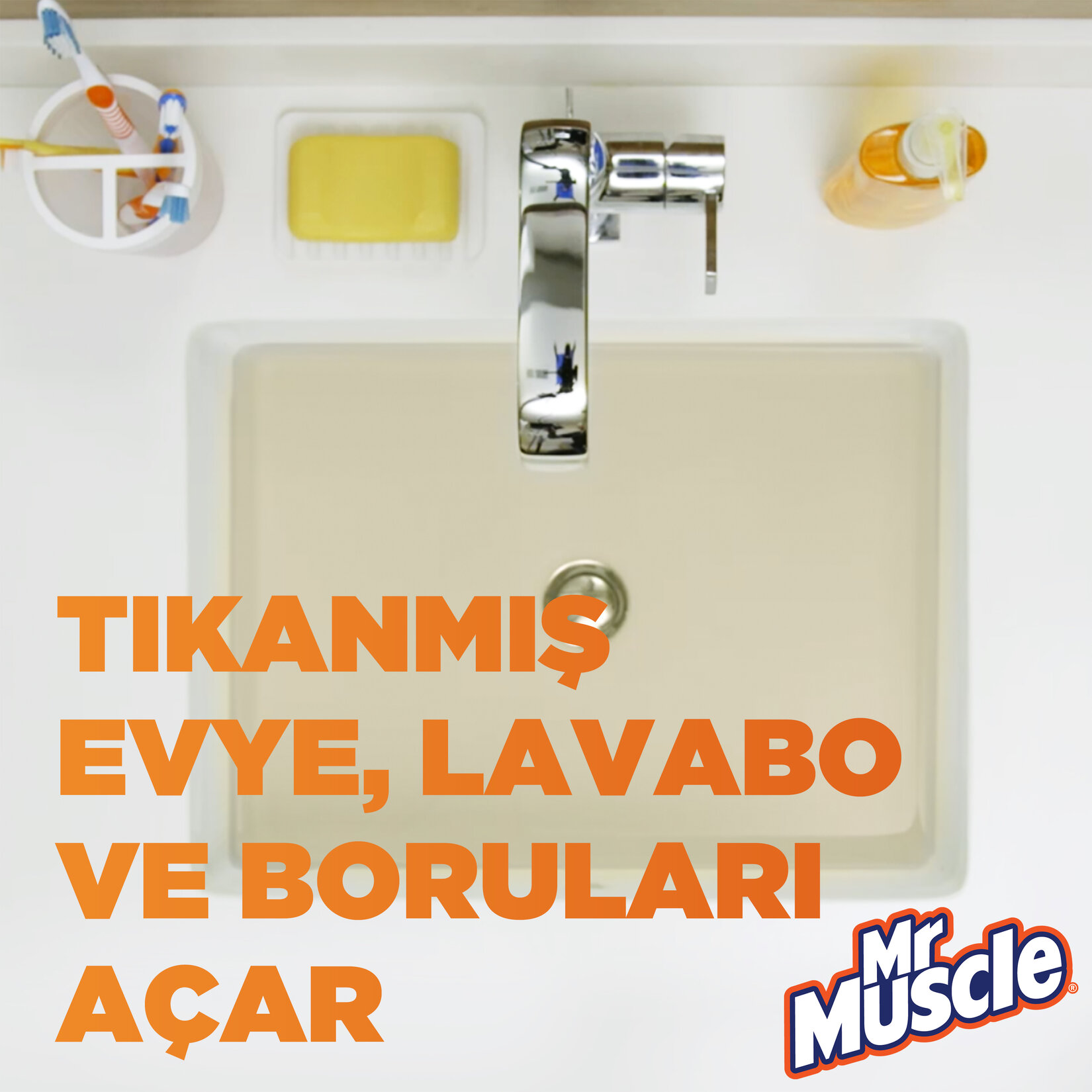 Mr. Muscle Granül Lavabo Açıcı 2'li Paket 2x50g - Görsel 3