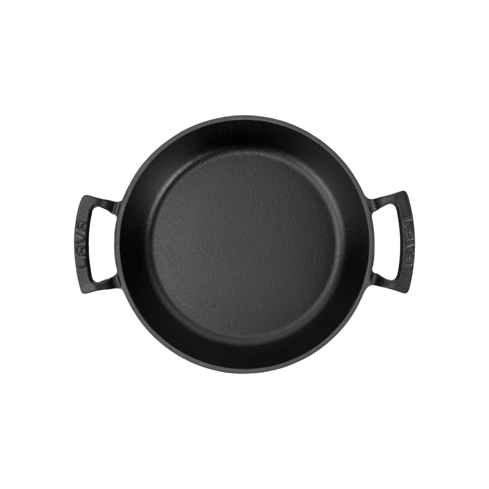 Lava Yuvarlak Kulplu Döküm Sahan 20 Cm - Görsel 2