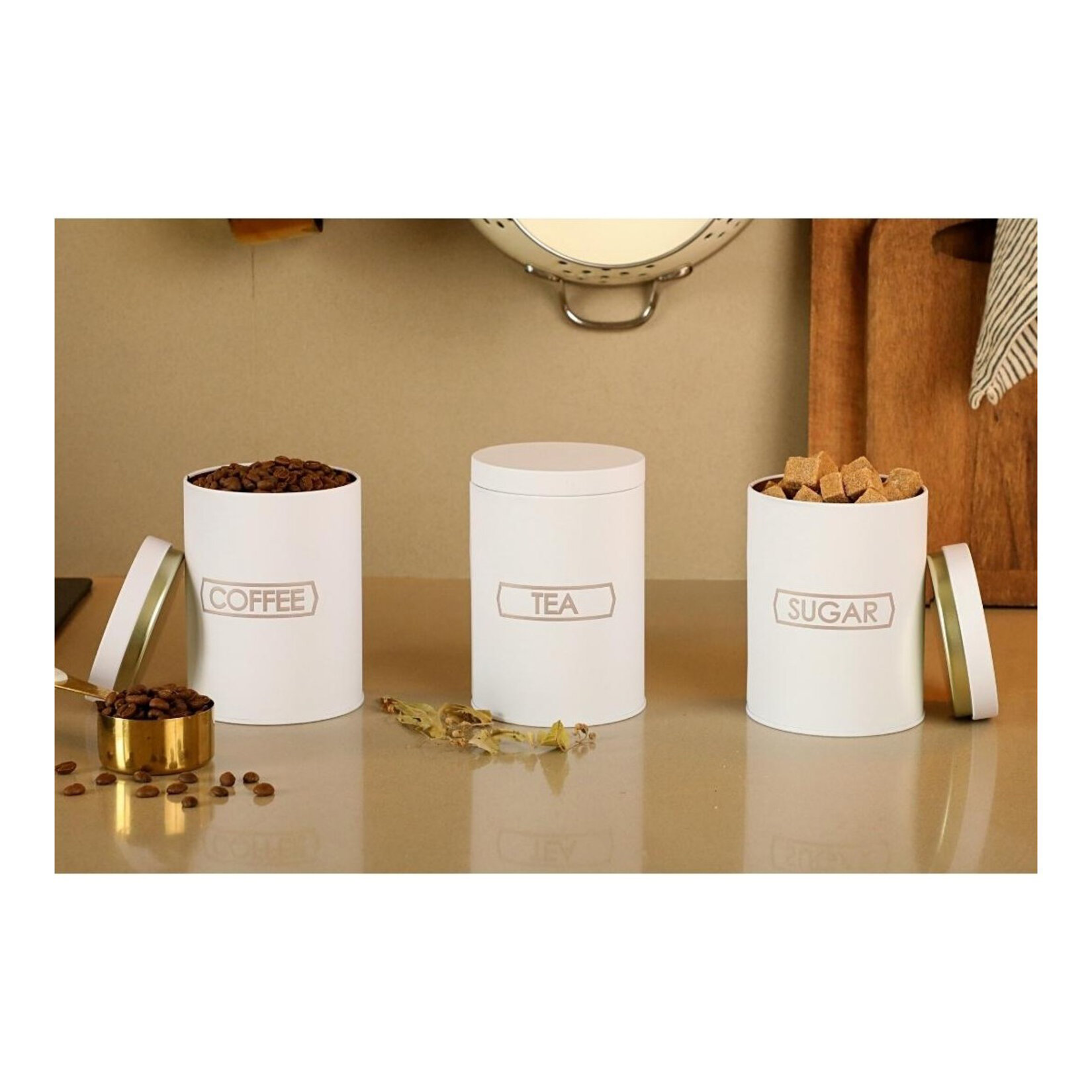 Sarkap Vakum Kapaklı 3'lü Saklama Seti Beyaz 9 x 12