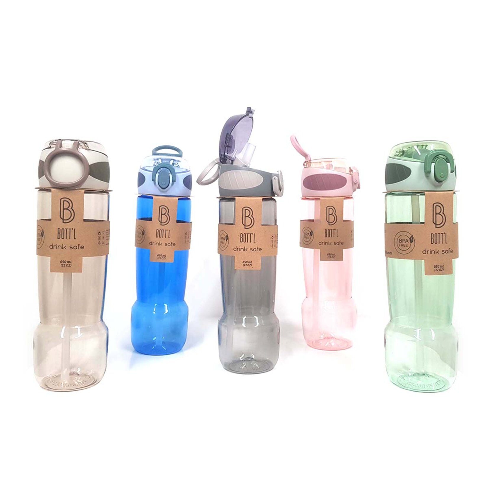 Bottle Trıtan Kırılmaz Matara Nozer 650 Ml