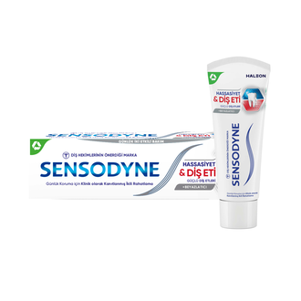 Sensodyne Hassasiyet & Diş Eti & Beyazlatıcı Diş Macunu 75 Ml