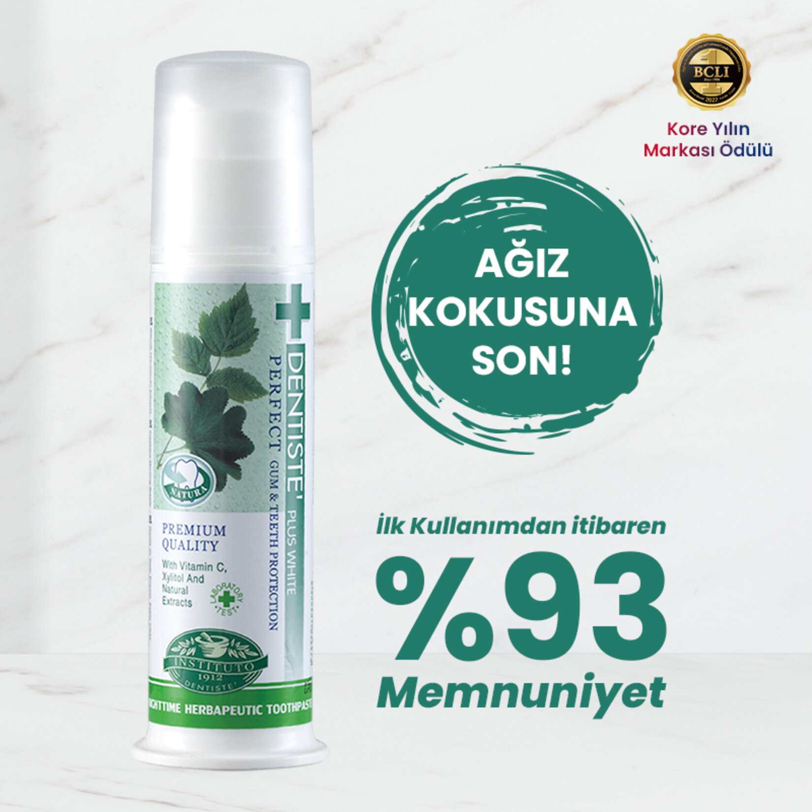 Dentiste Night time Herbapeutic Diş Macunu 1208 G - Görsel 2