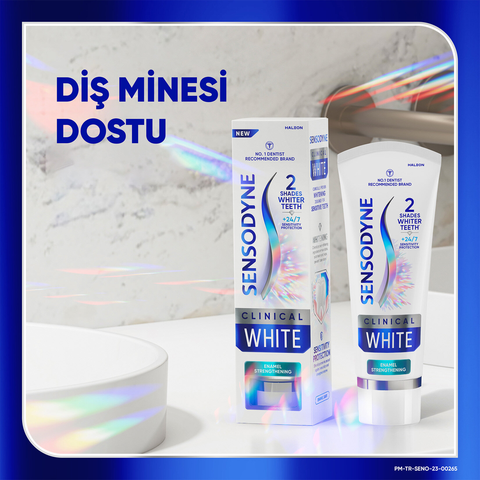Sensodyne Klinik Beyazlık Güçlü Diş Minesi Diş Macunu 75ml - Görsel 2