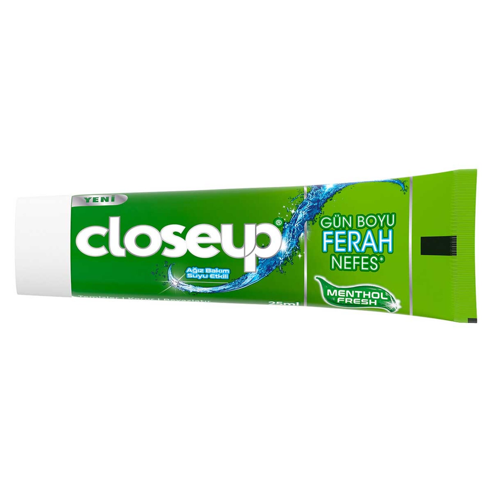 Closeup Diş Macunu Menthol Fresh Ağız Bakım Suyu Etkili 25 Ml - Görsel 1