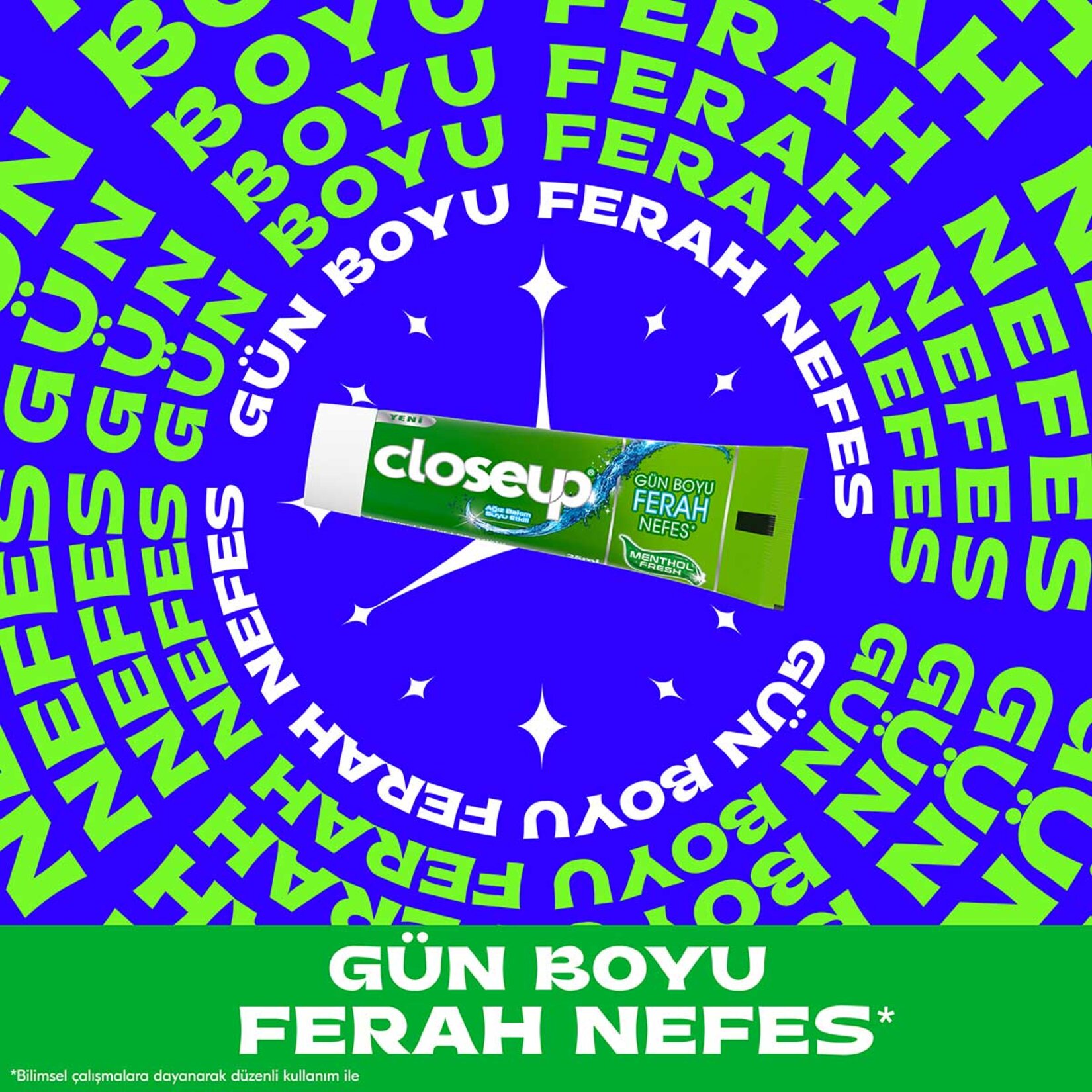 Closeup Diş Macunu Menthol Fresh Ağız Bakım Suyu Etkili 25 Ml - Görsel 4