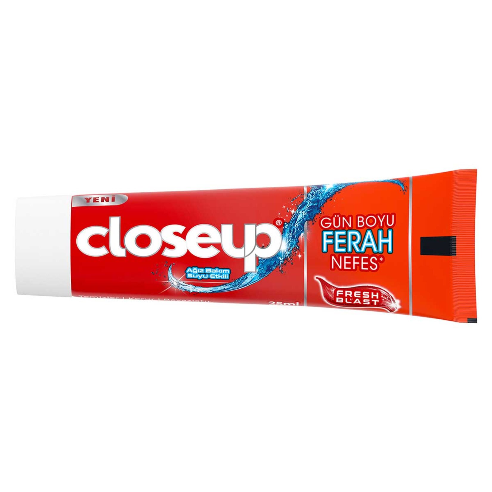 Closeup Diş Macunu Fresh Blast Ağız Bakım Suyu Etkili 25 Ml - Görsel 2