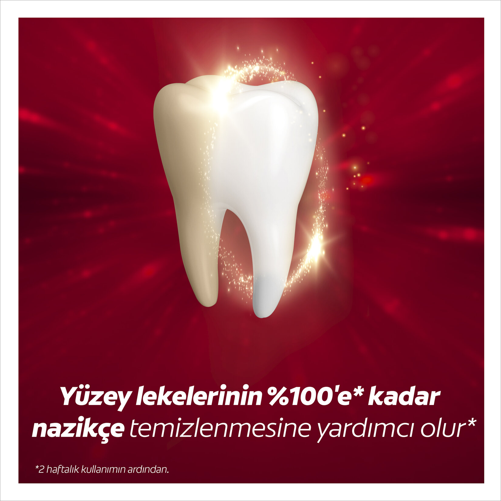 Colgate Optic White Kahve Çay Diş Macunu 2x50Ml - Görsel 4