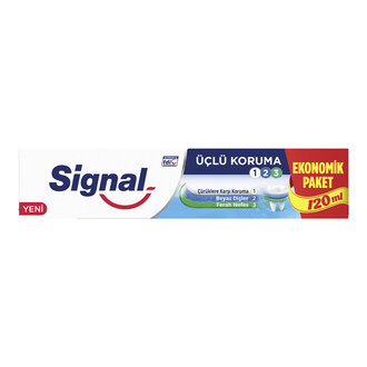 Sıgnal Diş Macunu Üçlü Koruma 120 Ml