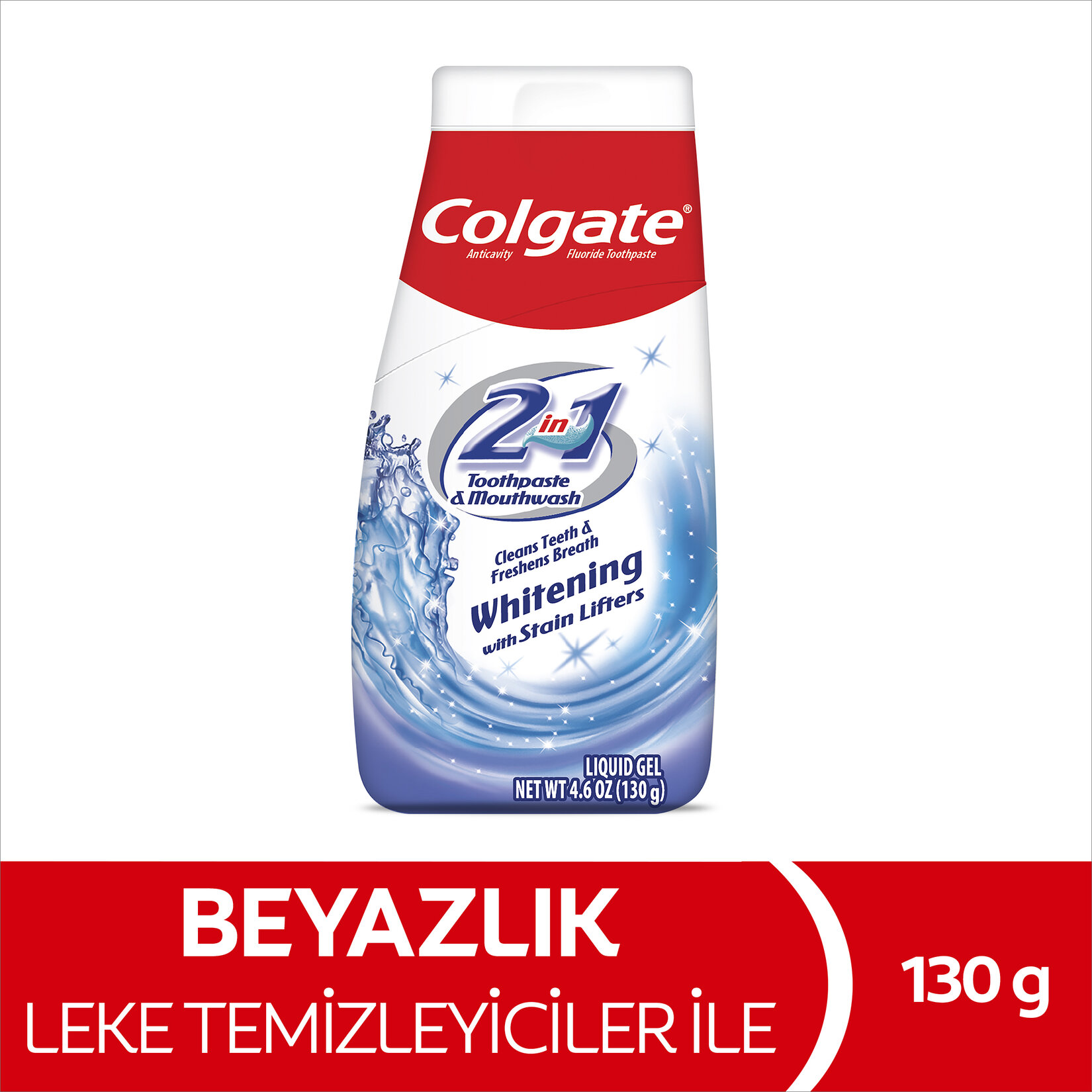 Colgate 2in1 Beyazlık Beyazlatıcı Diş Macunu 130 g - Görsel 2