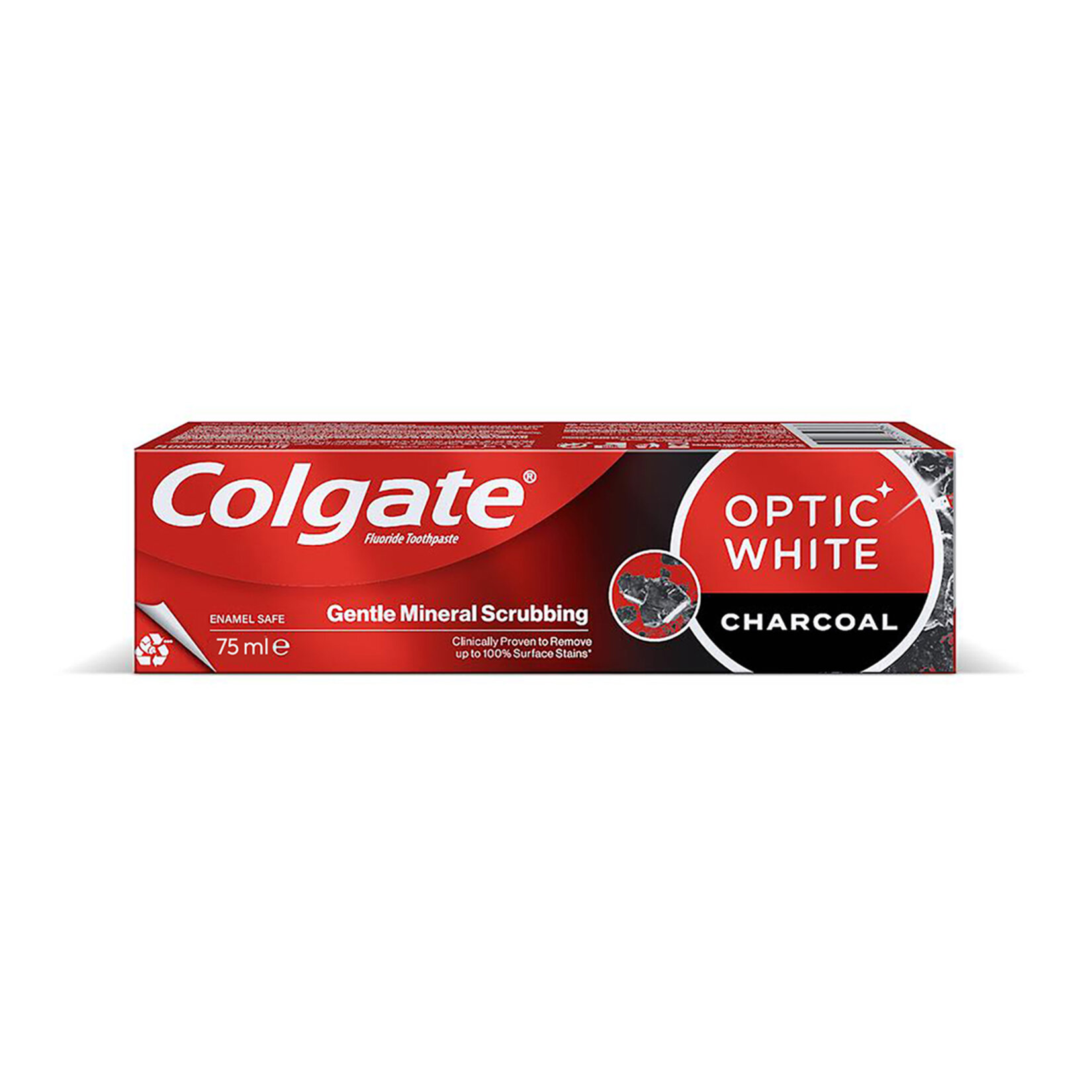 Colgate Optic White Aktif Kömür Diş Macunu 75 Ml - Görsel 1