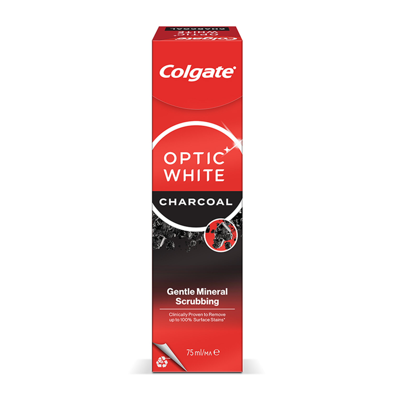 Colgate Optic White Aktif Kömür Diş Macunu 75 Ml - Görsel 2