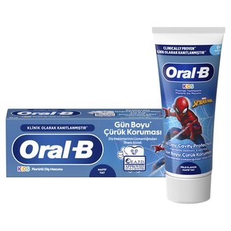 Oral-B Çocuk Diş Macunu (0-6) Spiderman 60 Ml