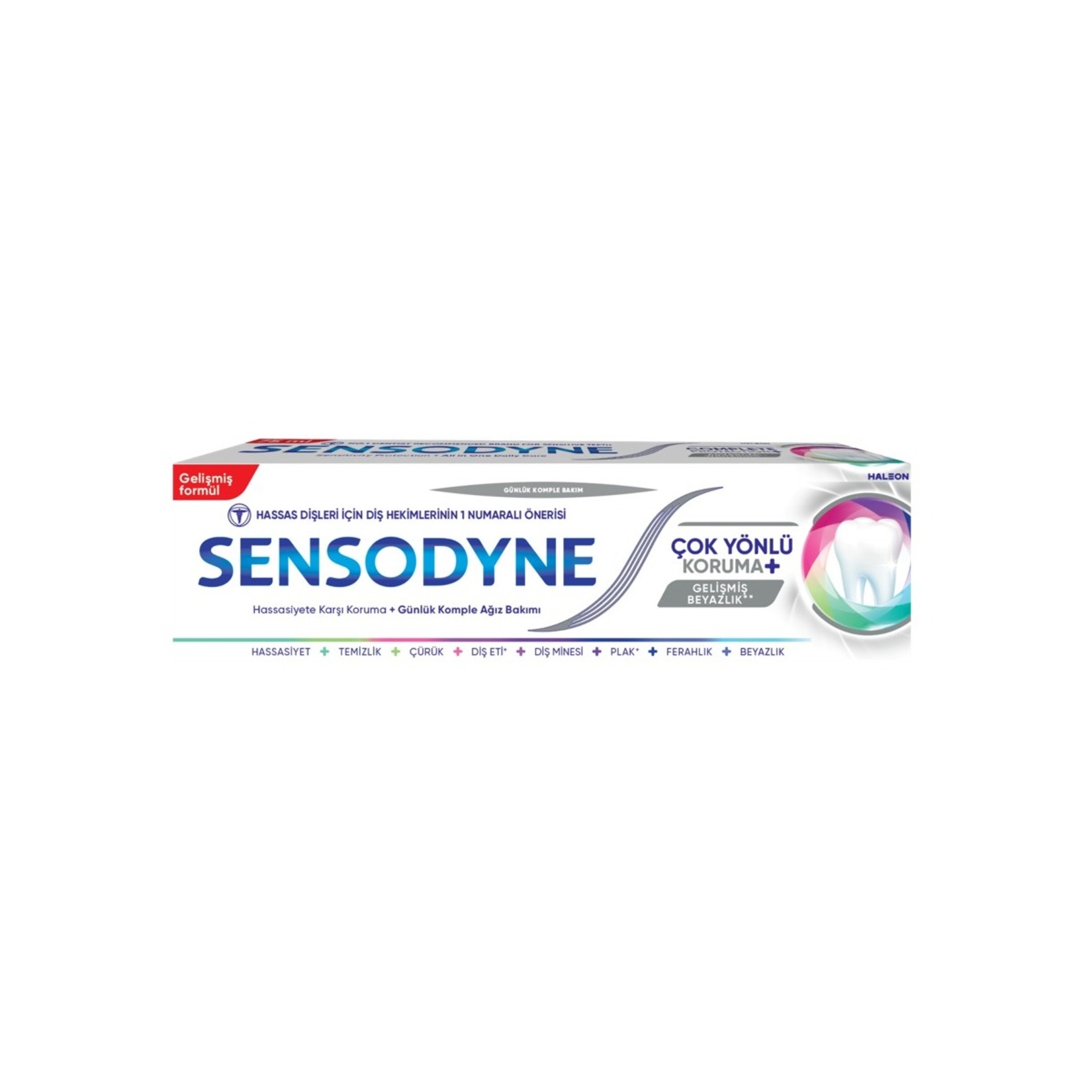 Sensodyne Çok Yönlü Koruma Gelişmiş Beyazlık 75 Ml