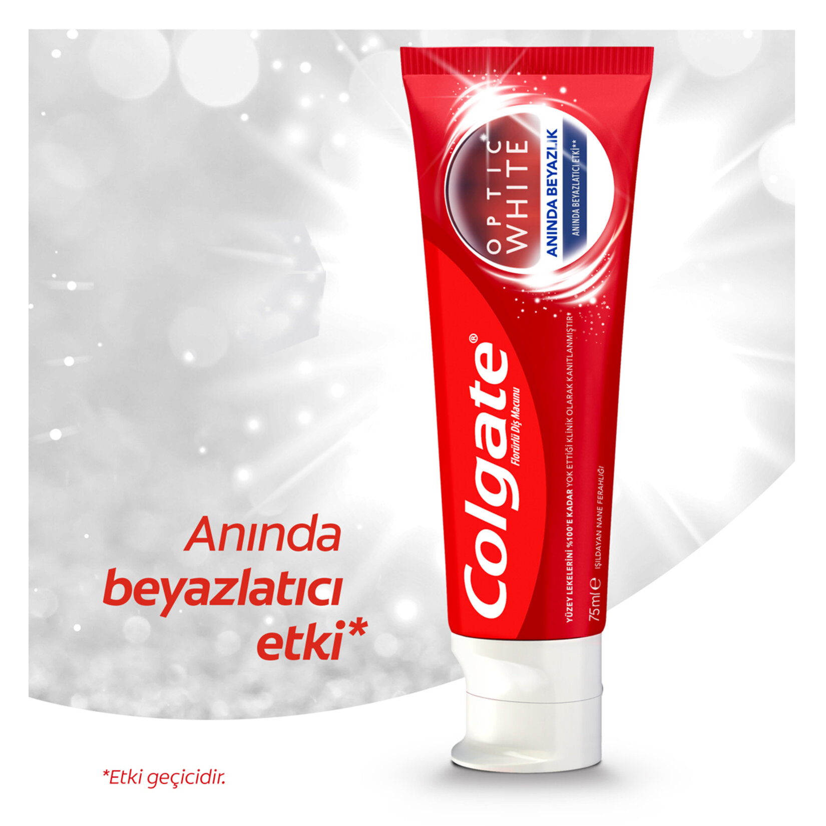 Colgate Optic White Anında Beyazlık Diş Macunu 20 Ml - Görsel 3