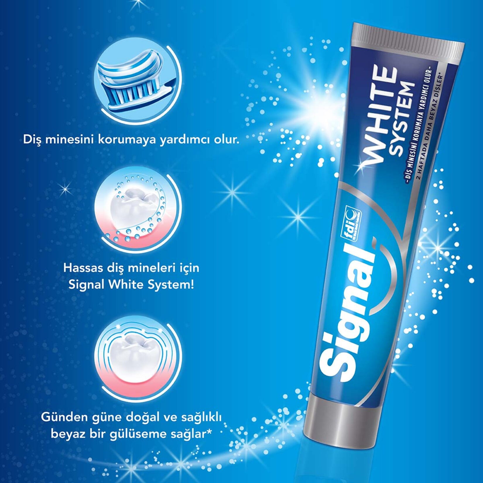 Signal White System Diş Macunu 75 Ml - Görsel 4