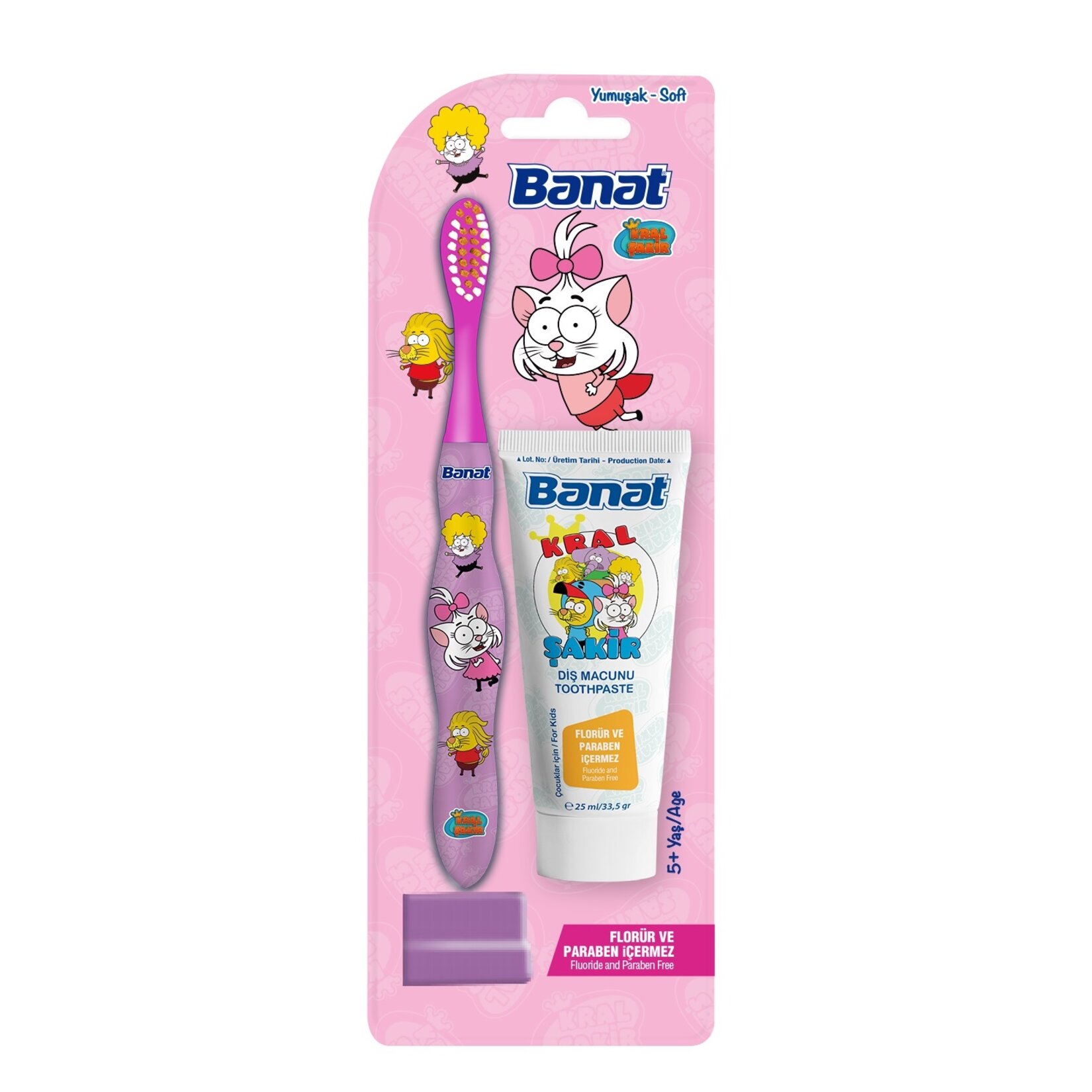 Banat Kral Şakir Diş Macunu 25 Ml+Diş Fırçası Seti - Görsel 4