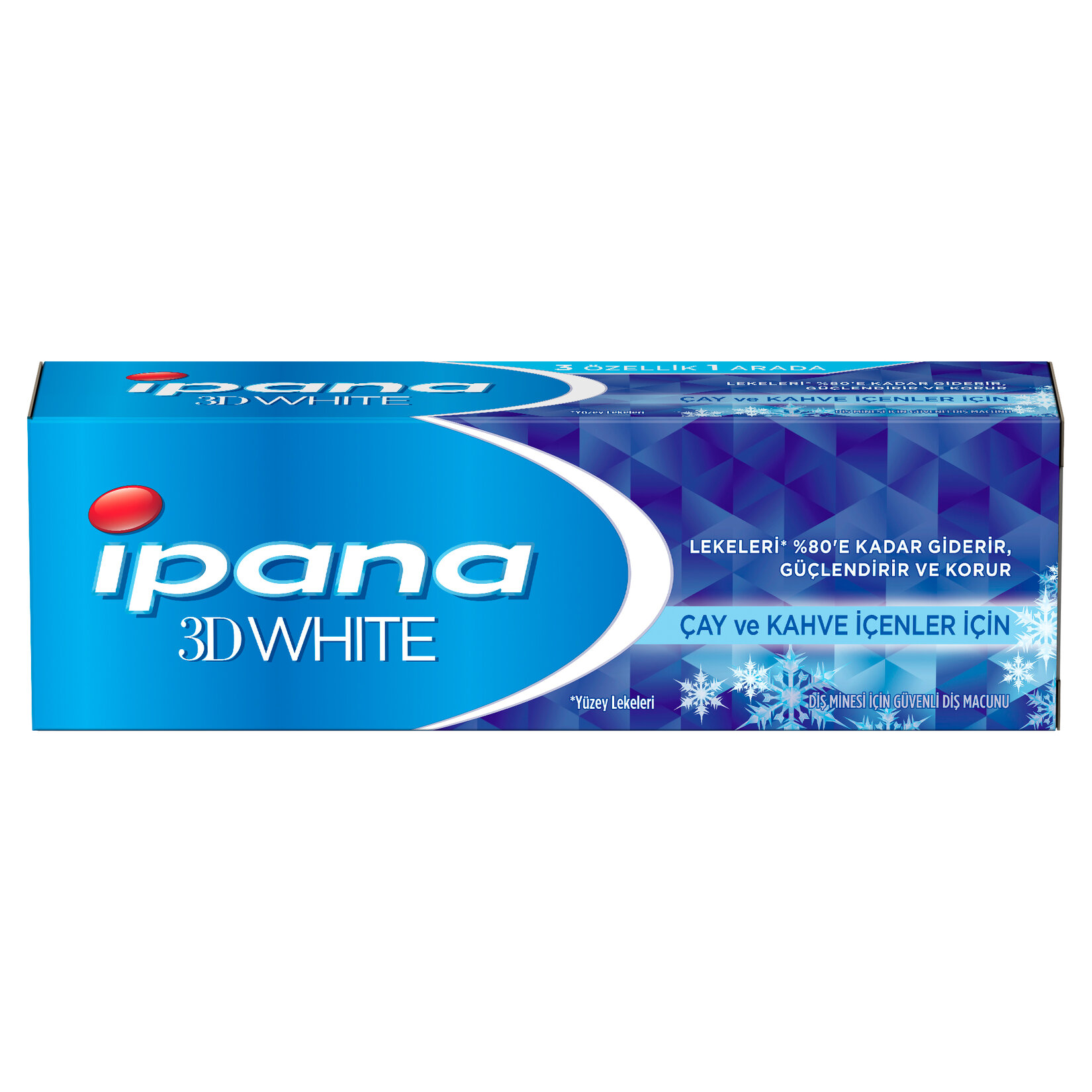 İpana 3 Boyutlu Beyazlık Çay Kahve 75Ml - Görsel 1