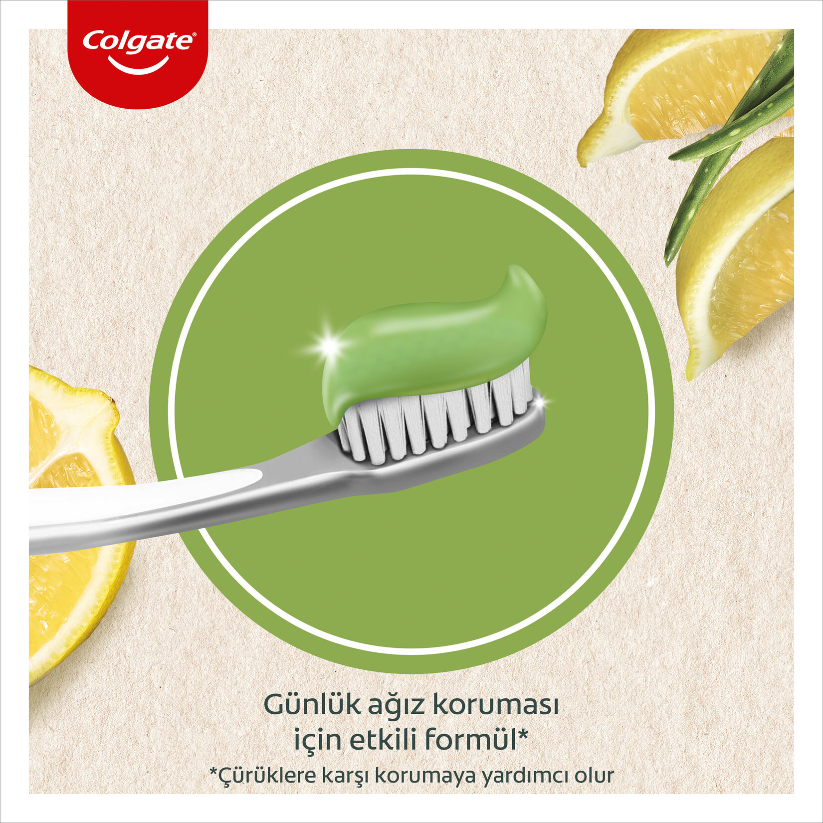 Colgate Natural Extracts Limon Diş Macunu 50 Ml - Görsel 5