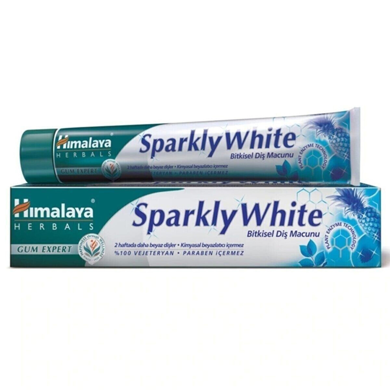 Himalaya Sparkly Whıte Bitkisel Diş Macunu 75 Ml - Görsel 1
