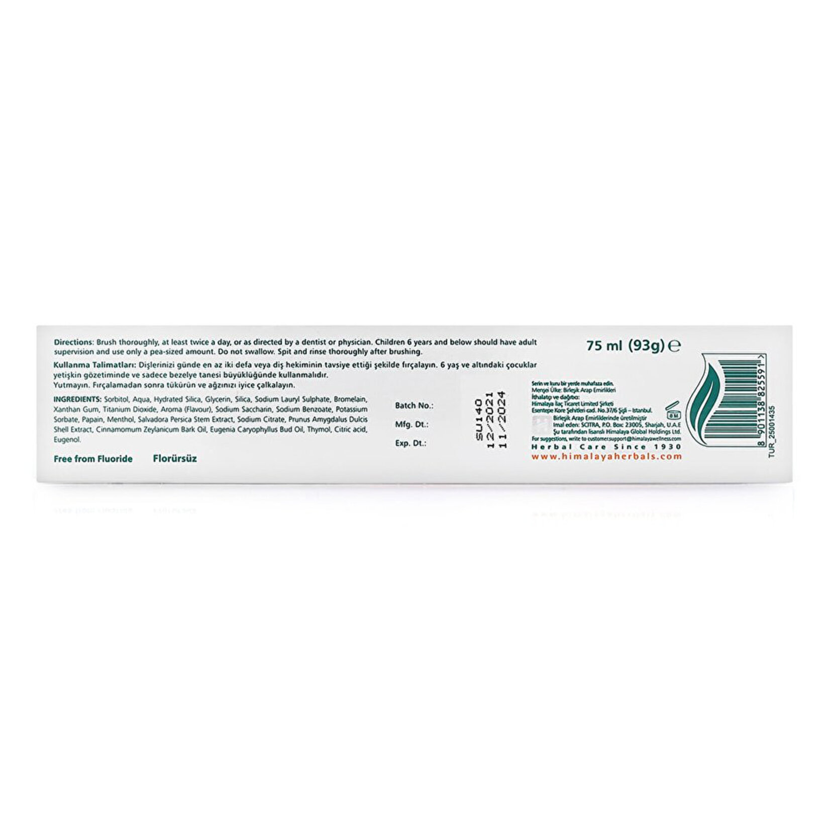 Himalaya Sparkly Whıte Bitkisel Diş Macunu 75 Ml - Görsel 2