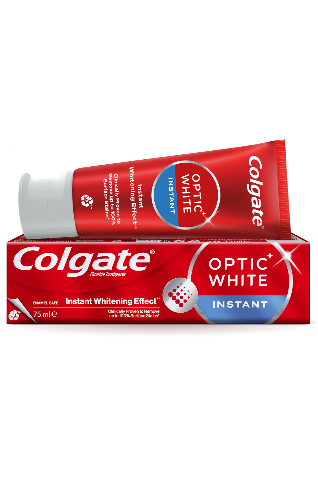 Colgate Optic White Aninda Beyazlik Diş Macunu 75 Ml - Görsel 1
