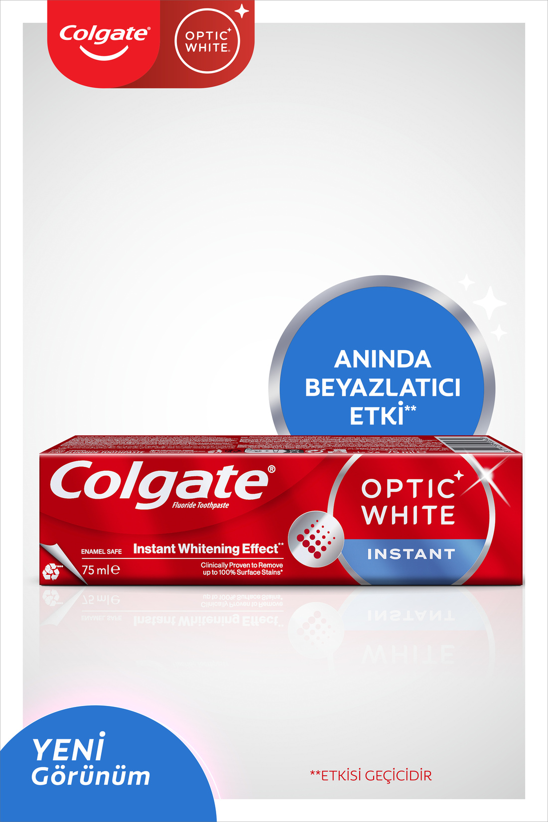 Colgate Optic White Aninda Beyazlik Diş Macunu 75 Ml - Görsel 3