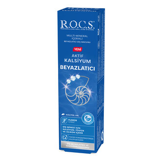 Rocs Aktif Kalsiyum Beyazlatıcı Diş Macunu 75 Ml / 94 G