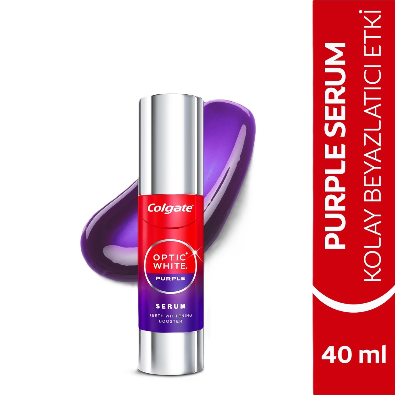 Colgate Optic White Purple Diş Beyazlatıcı Serum 40 Ml - Görsel 3