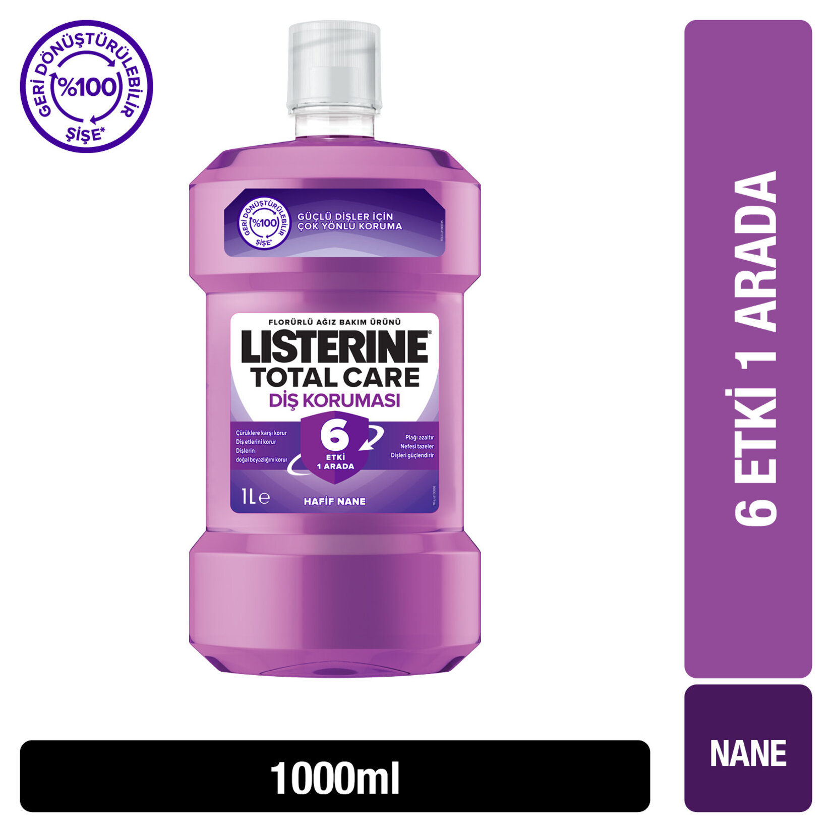 Lısterıne Total Care Ağız Bakım Suyu 1000Ml - Görsel 2