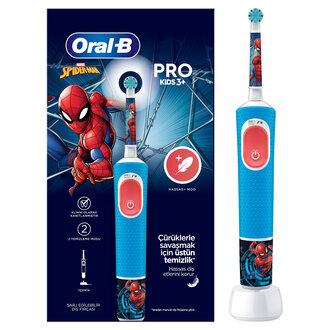 Oral-B Şarjlı Diş Fırçası Vitality Pro Çocuk Spiderman