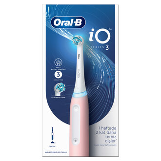 Oral-B Şarjlı Diş Fırçası Io3 Pembe
