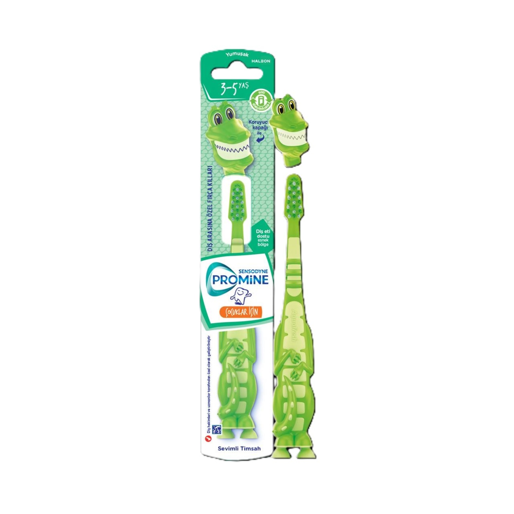 Sensodyne Promine Çocuk 3-5 Yaş Sevimli Timsah Diş Fırçası - Görsel 1