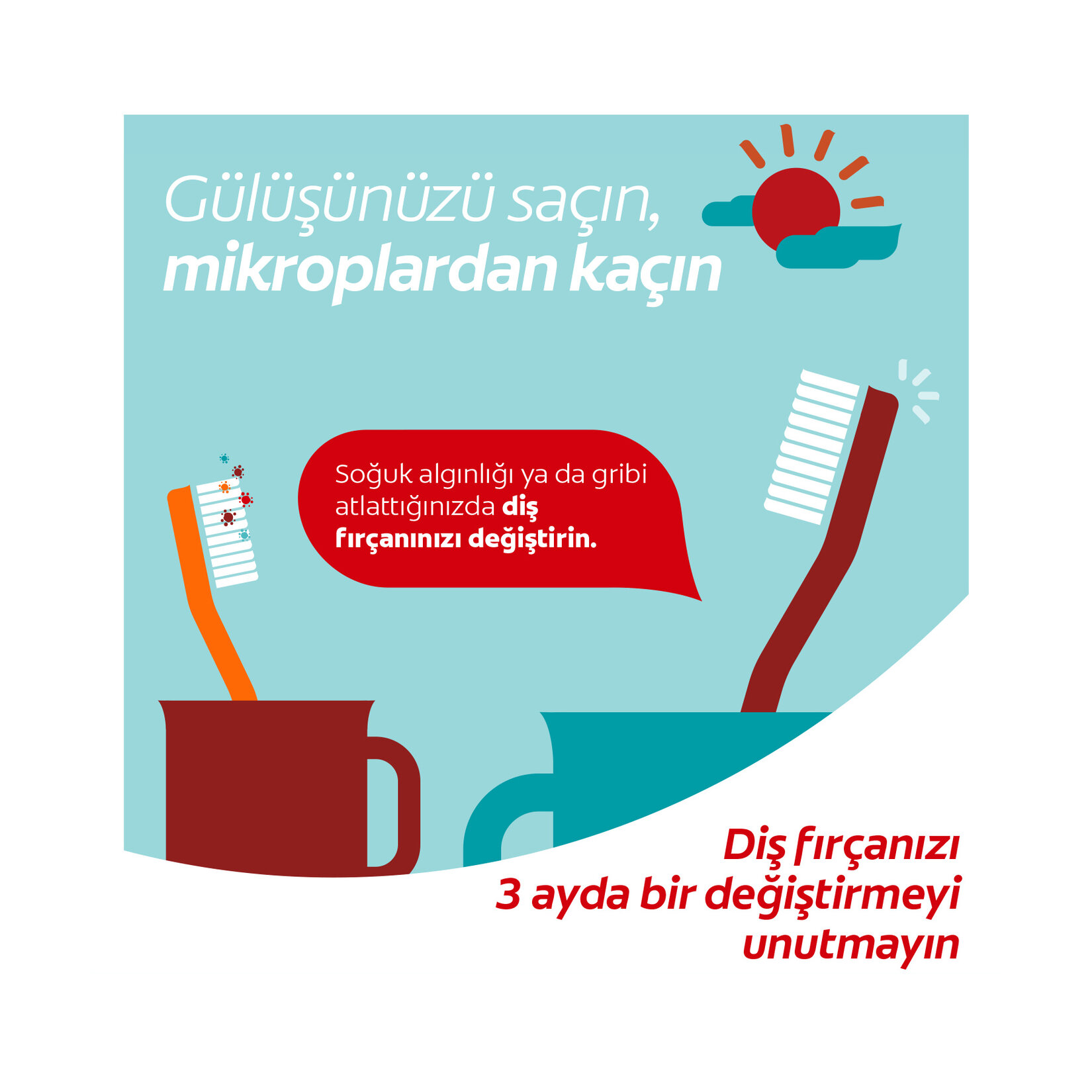 Colgate 360 Optik Beyaz Orta Diş Fırçası 1+1 - Görsel 5