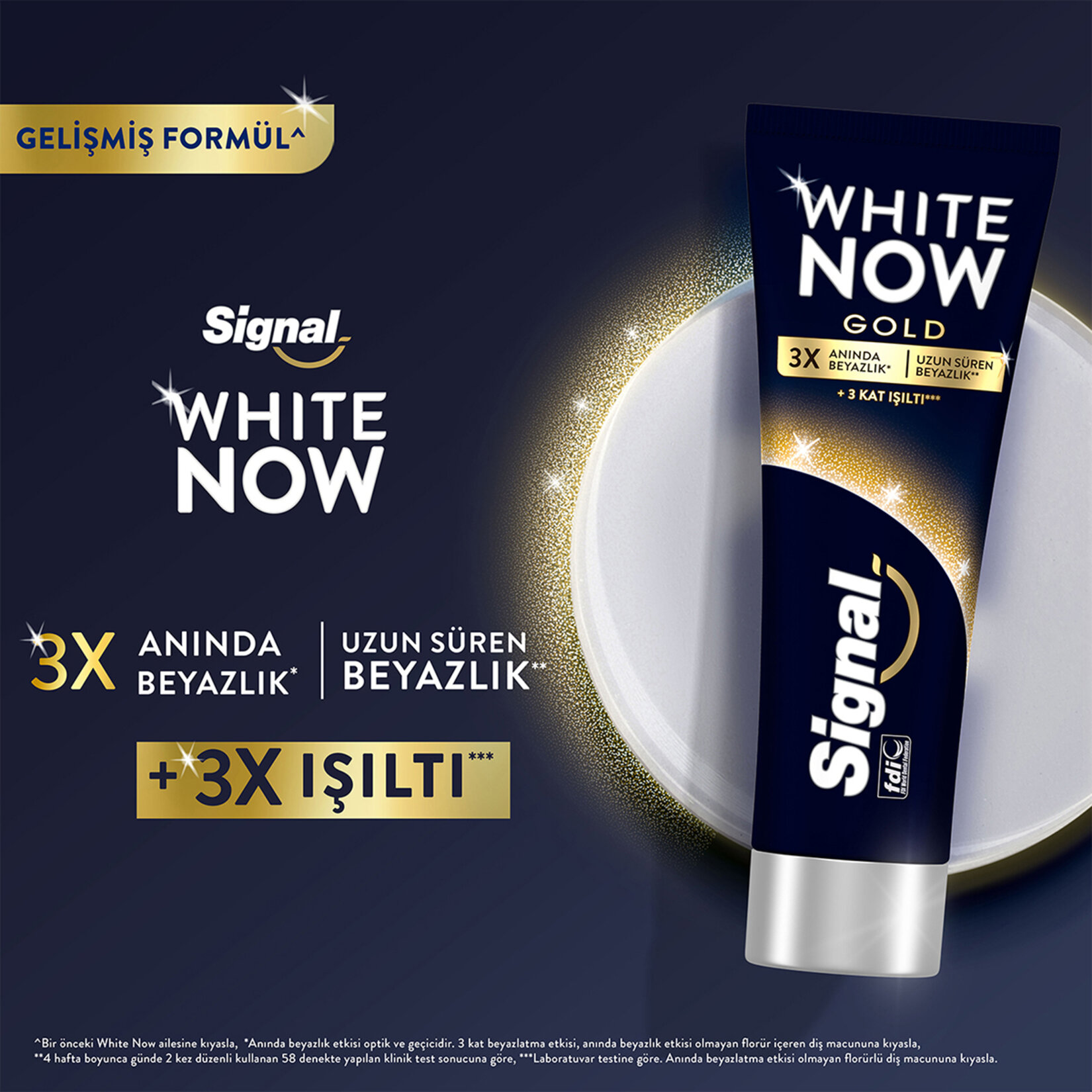 Sıgnal Whıte Now Gold Diş Macunu 75 Ml - Görsel 3